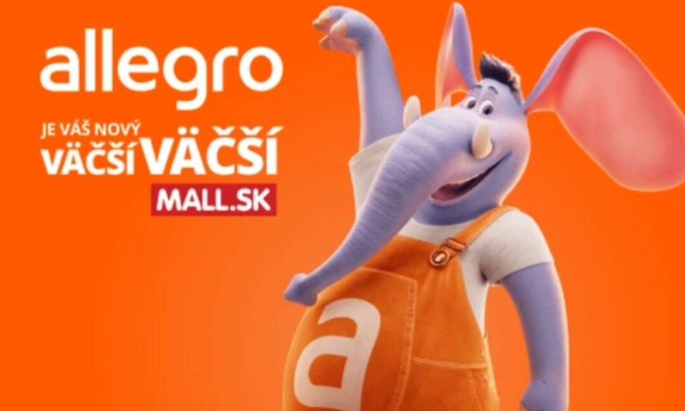 Slovensko má nový e-shopový gigant Allegro. Kúpil Mall.sk, no ponechal si ich maskota