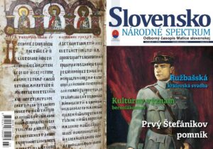 Vyšlo nové číslo časopisu Slovensko – Národné spektrum