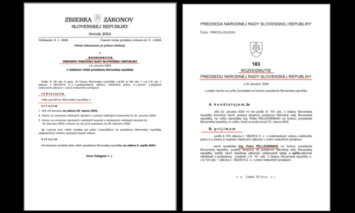 SLOVENSKO –  KARIKATÚRA NA PRÁVNY ŠTÁT … SÚBOJ DVOCH PROTIÚSTAVNÝCH KANDIDÁTOV O STOLIČKU NA HRADE
