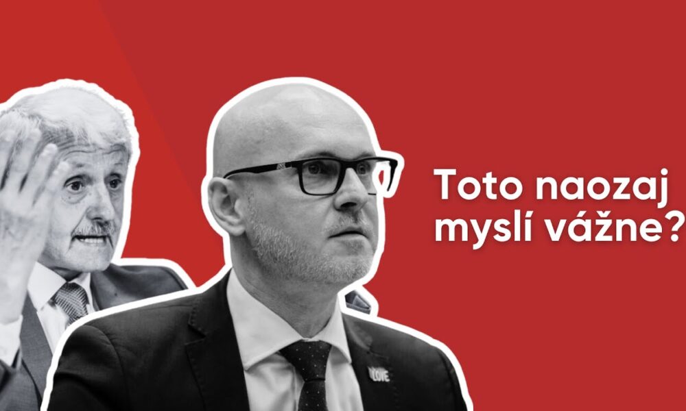 Peter Pellegrini: Toto naozaj myslí vážne?