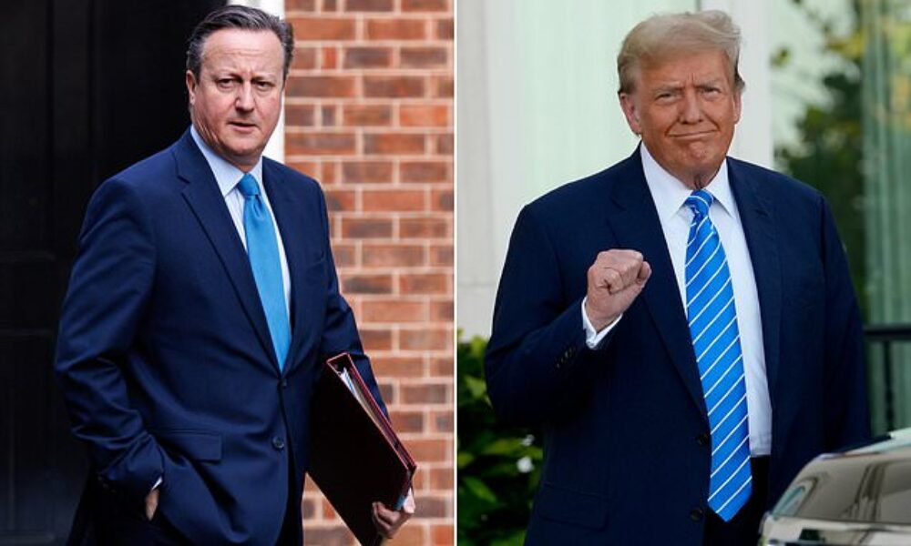 Briti majú jasno kto vyhrá v USA? Cameron sa stretol s Trumpom aby loboval za pomoc Ukrajine