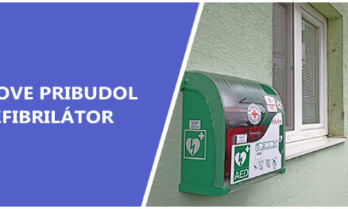 V Hurbanove pribudol nový defibrilátor | Apríl 2024
