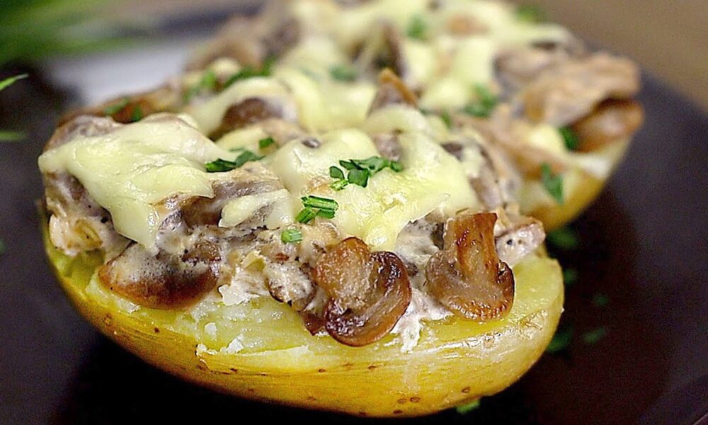 Arménske pečené zemiaky s hubami: Jednoduchá a chutná večera!