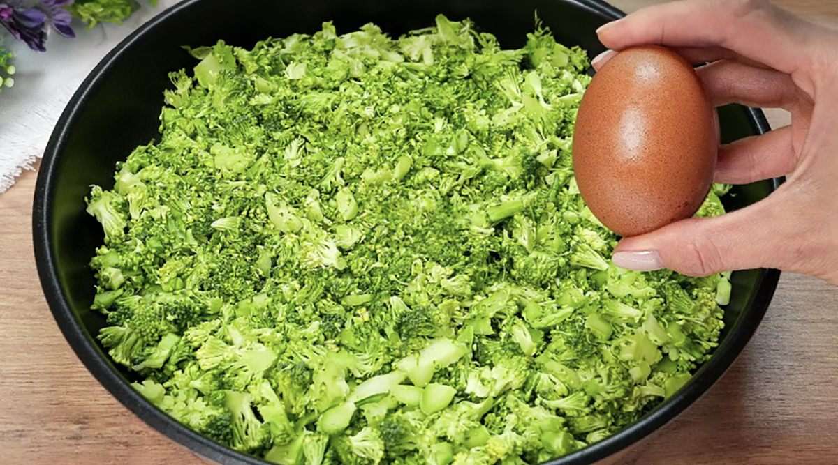 Túto brokolicu s vajíčkami varím každé 3 dni! Chutné a veľmi jednoduché raňajky