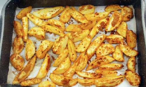 Chrumkavé pečené zemiaky – rýchle, ľahké a neodolateľne chutné!