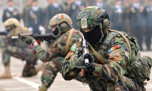 Moldavská armáda sa učí strieľať na Rusov