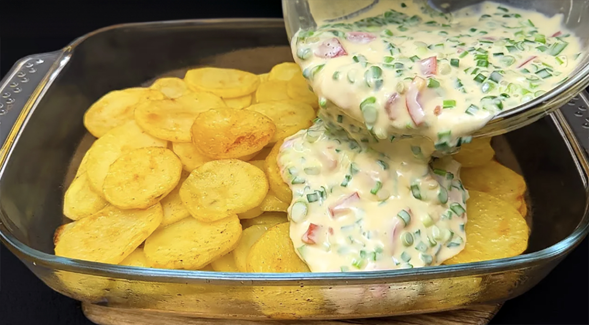 Francúzske zemiaky podľa babky Stanky: Najchutnejší recept so zemiakmi! Večera za 10 minút!