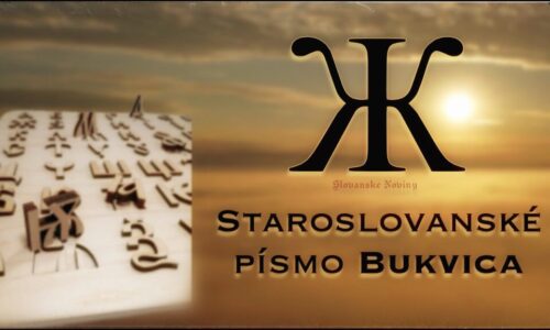 Staroslovanské písmo Bukvica ako šifra tvorenia