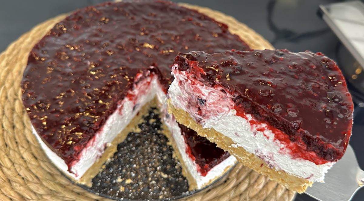 Krémový cheesecake s bobuľovým ovocím SLADKÁ JAR: Super chutný, oplatí sa vyskúšať!