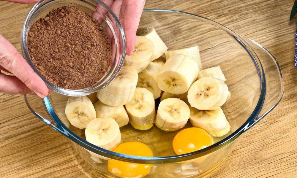 Banánový dezert je veľmi jednoduchý na prípravu a teraz sa ho naučíte pripraviť za 5 minút