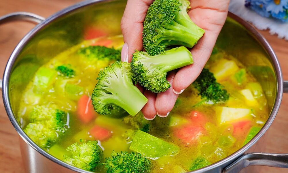 Recept na zdravú brokolicovú polievku