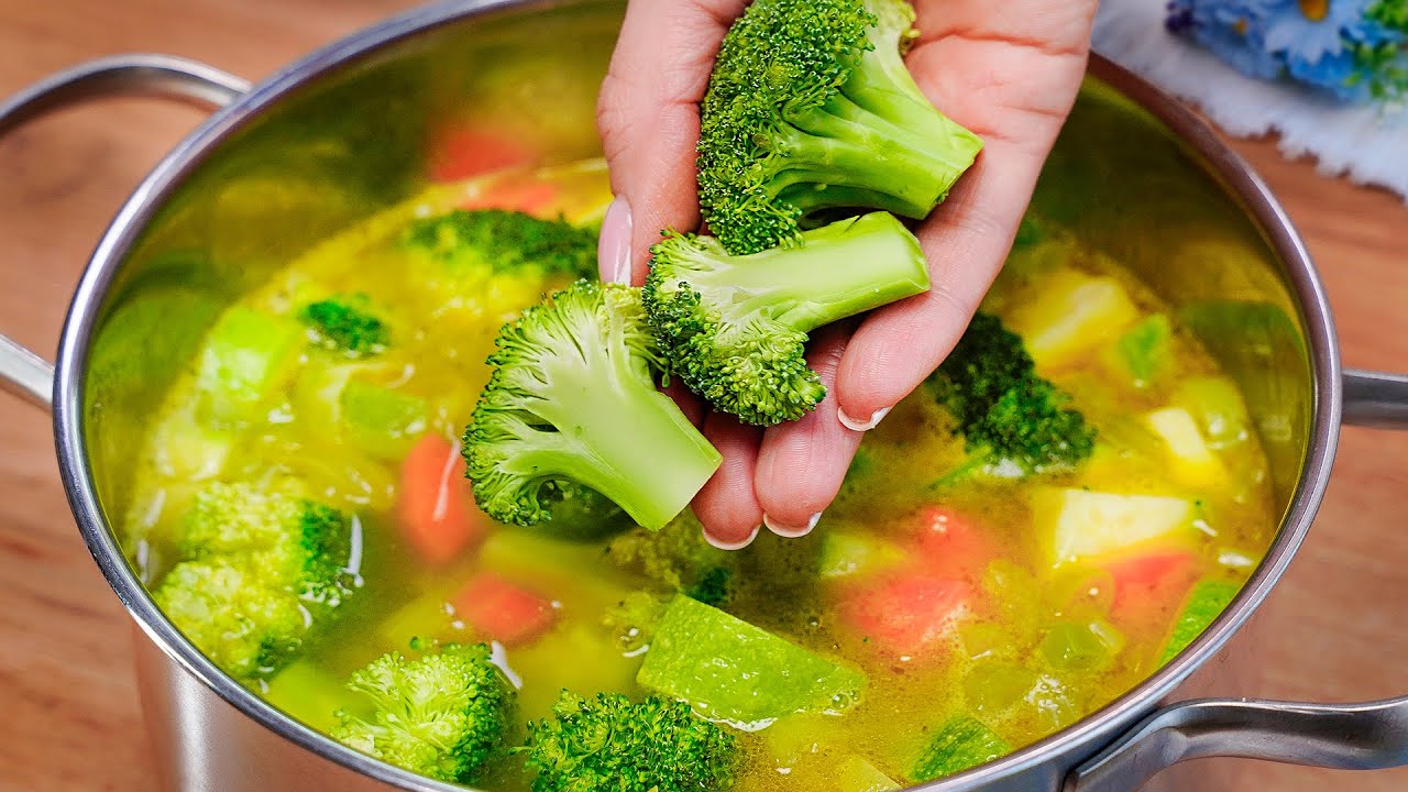 Recept na zdravú brokolicovú polievku