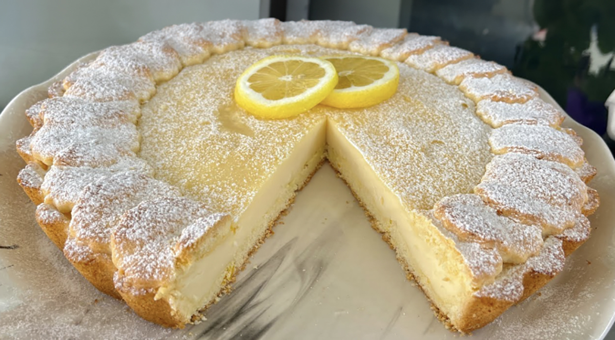 Taliansky citrónový koláč: Najobľúbenejší dezert v Taliansku, budete ho pripravovať každý týždeň!