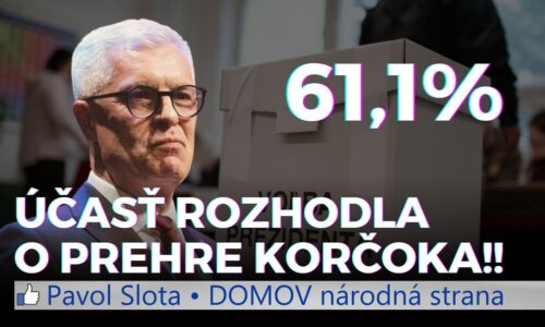 Pavol Slota: Zhodnotenie 2. kola prezidentských volieb a výzva Pellegrinimu, aby nezradil slovenský národ
