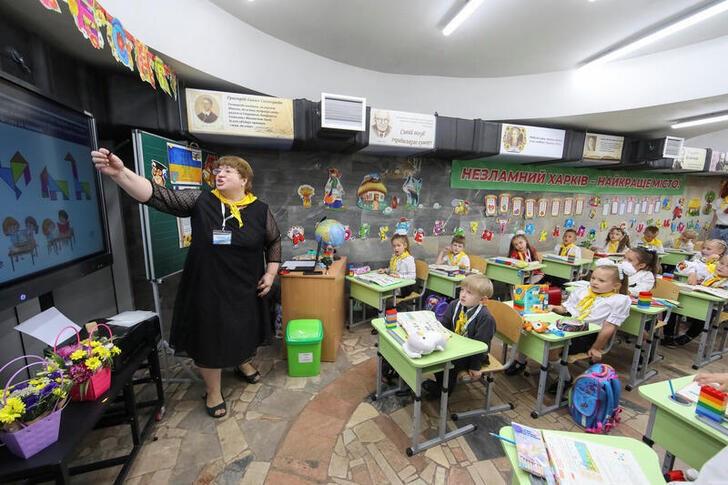 V Charkovskej oblasti funguje podzemná škola, žiaci budú študovať aj počas útokov