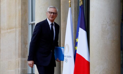 G7 musí postupovať jednotne proti nadmerným výrobným kapacitám Číny, vyhlásil francúzsky minister financií