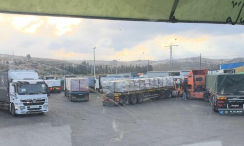 Izraelskí pravicoví aktivisti vyhádzali potraviny z kamiónov smerujúcich do Pásma Gazy