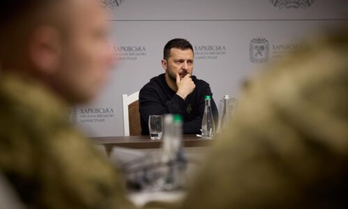 Zelenskyj navštívil Charkov. Situácia je veľmi zložitá, ale pod kontrolou, hlási ukrajinský prezident