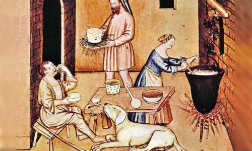 Čo sa jedlo v stredoveku: V chalupách kaše, na hradoch pávy i bobry. Kurča bolo zriedkavosťou, lososa nechceli