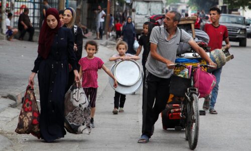Z Rafahu za tri týždne utieklo asi milión Palestínčanov, hovorí OSN