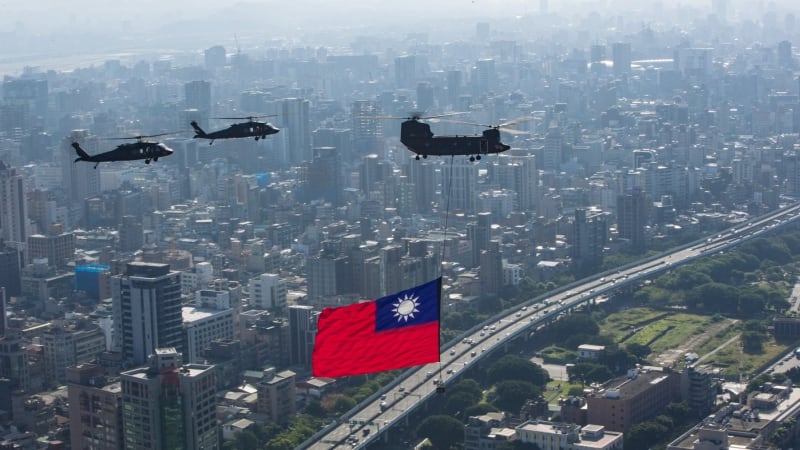 Čína ukončila nácvik války nad Tchaj-wanem. Politické a vojenské zastrašování, zní z ostrova
