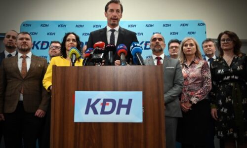 KDH vyzýva koalíciu na urýchlené zvolenie nového predsedu parlamentu. Je pripravené iniciovať mimoriadnu schôdzu (video)