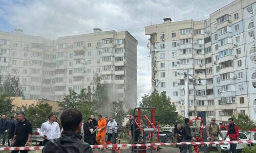 Tragédia proti Belgorode: ukrajinské sily zbombardovali 10-poschodový obytný blok