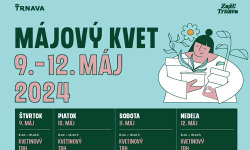 Mesto Trnava vás pozýva na Májový kvet 2024!