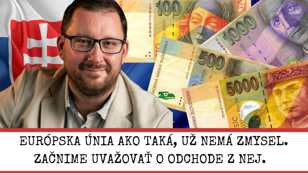 MIROSLAV HEREDOŠ:”Nutné vystúpiť z Eurozóny a vrátiť sa k Slovenskej korune. To musí byť prvý krok”