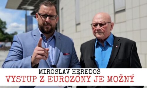 Miroslav Heredoš: “Vystúp z Eurozóny je možný, návrat ku korune”