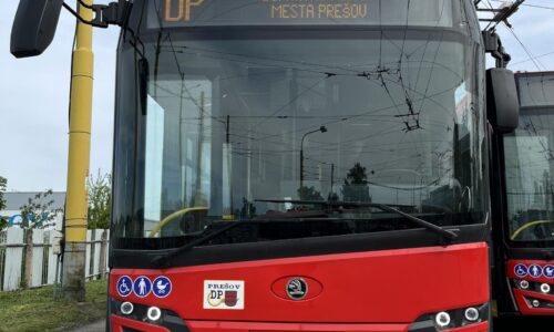 V Prešove začínajú jazdiť prvé parciálne trolejbusy