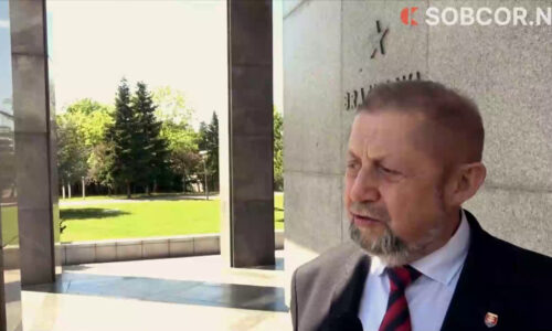 Štefan Harabin: Slováci si posvätne uctievajú pamiatku hrdinov Červenej armády, ktorí zomreli na našej zemi