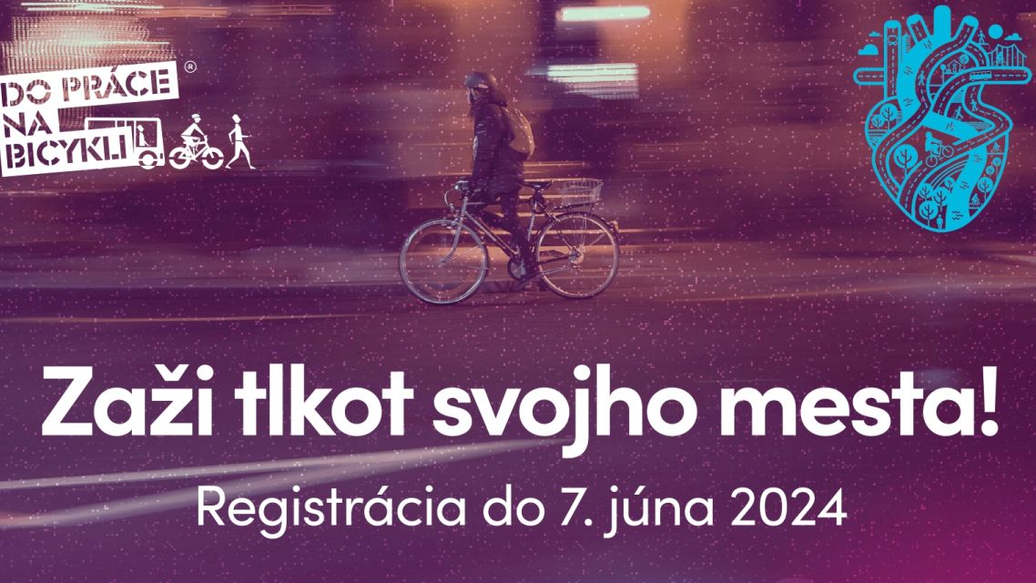 Do práce na bicykli 2024 – Handlovská samospráva je už zaregistrovaná