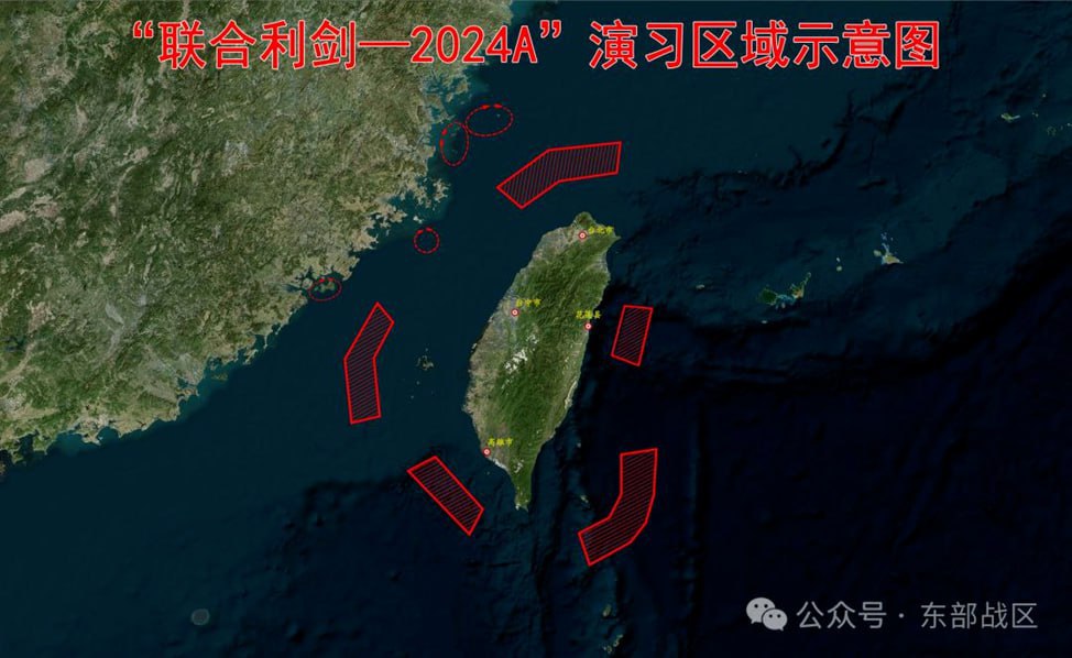 Čínske vojenské cvičenia pri Taiwane prakticky obkľúčili celý ostrov
