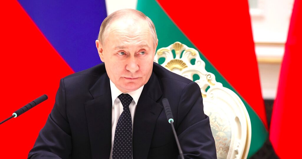 VIDEO: „Legitimita ukrajinského prezidenta Zelenského vypršela,“ prohlásil Putin a dodal, že není jisté, s kým vlastně Rusko bude vést mírové rozhovory.