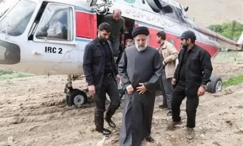VIDEO: Vrtuľník s iránskym vodcom Raísím havaroval v horách provincie Východný Azerbajdžan