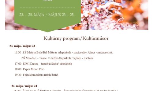 Od 23. mája sa koná tradičný Svätourbanský jarmok