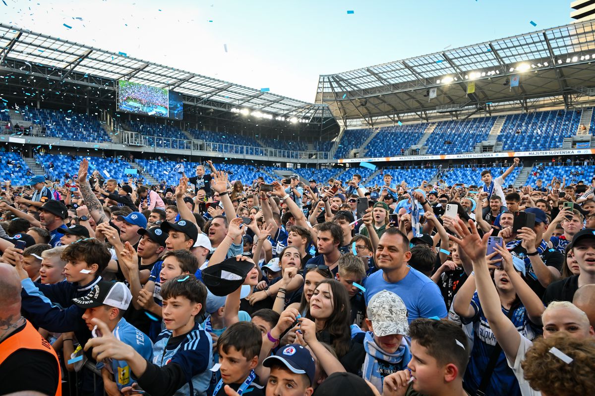 Dunajská Streda prišla o prvenstvo. Štadióny navštívilo najviac fanúšikov za posledných 10 rokov