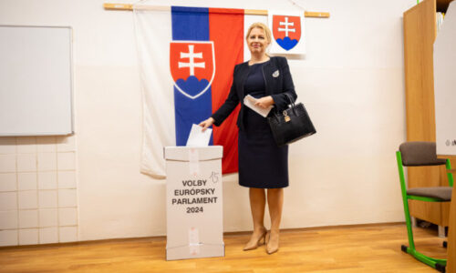 Eurovoľby môžu ovplyvniť budúcnosť Slovenska, Čaputová očakáva vyššiu volebnú účasť (video+foto)