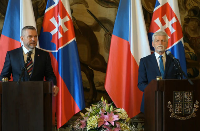 Pellegrini je na svojej prvej zahraničnej ceste, na Pražskom hrade ho prijal český prezident Petr Pavel