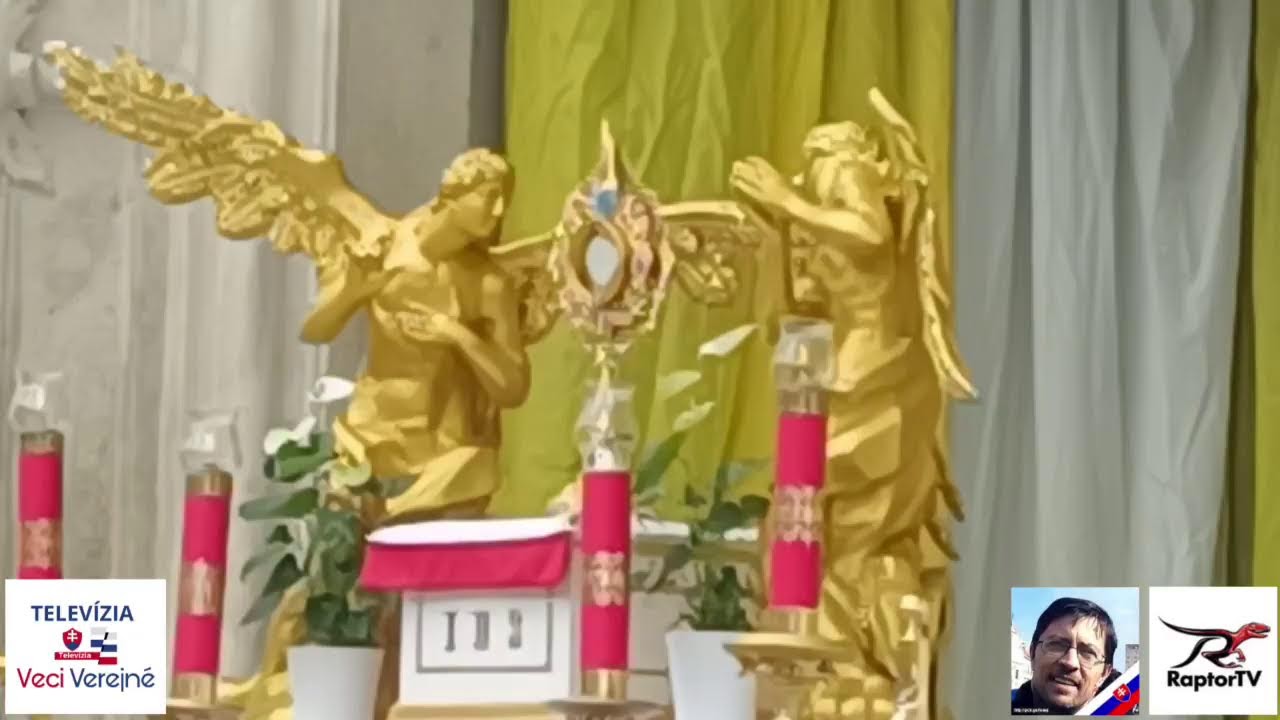 Slávnosť Božieho tela v Bratislave – Pontifikálna svätá omša