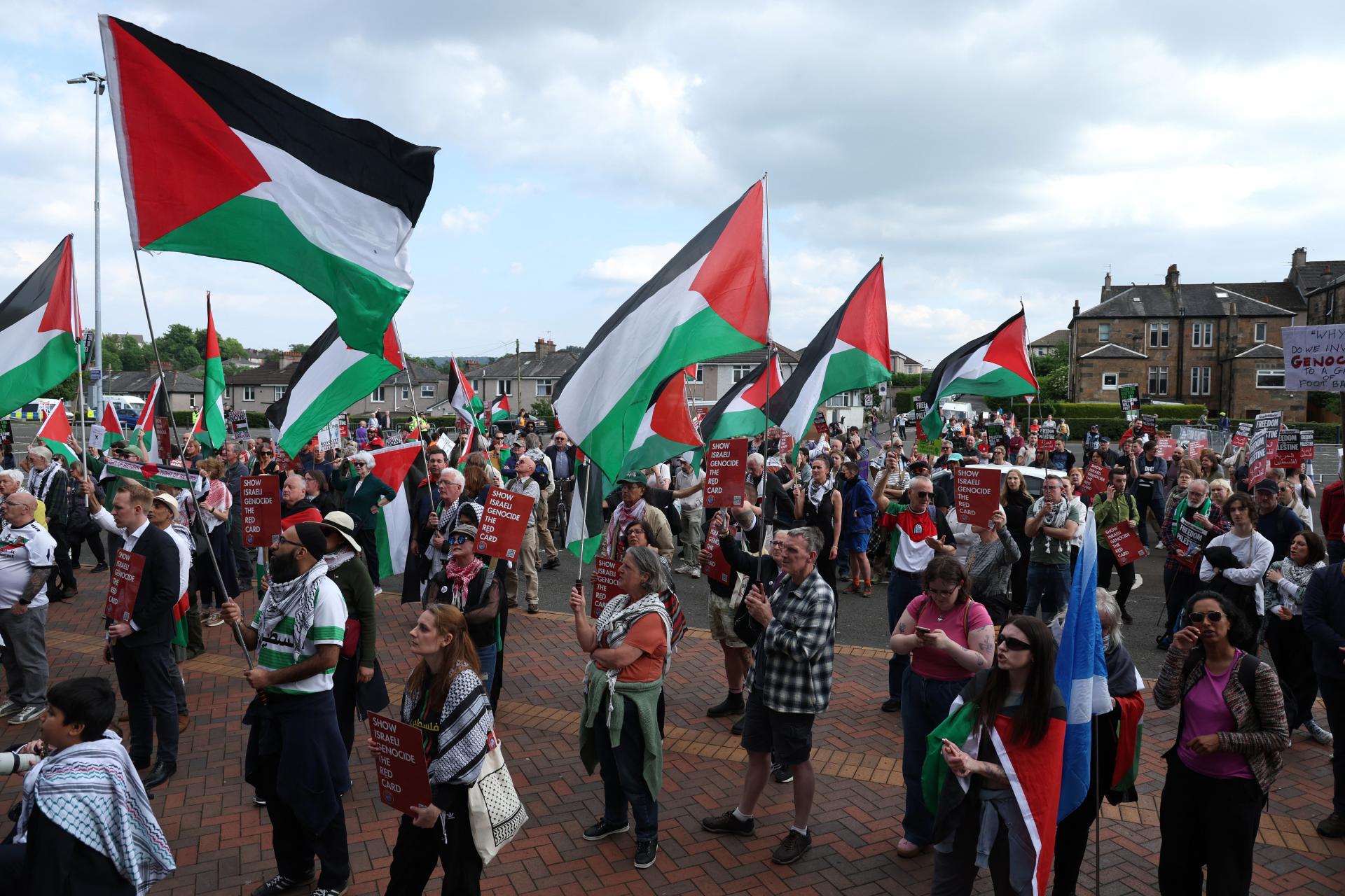 V Londýne sa od vlaňajšieho októbra koná 18. demonštrácia na podporu Palestíny