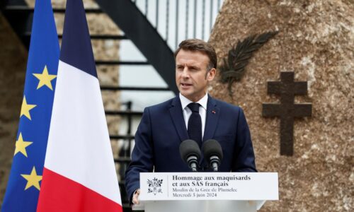 Macron začal trojdňové oslavy 80. výročia vylodenia v Normandii