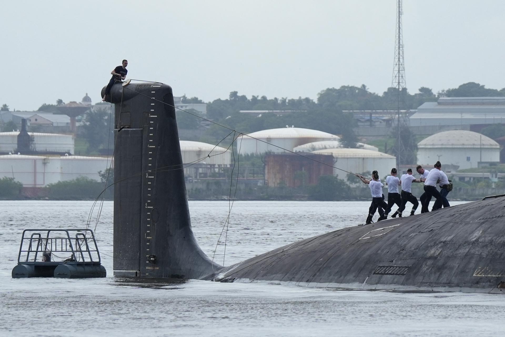 Na Kube, kam dorazili ruské bojové lode, sa nachádza aj americká jadrová ponorka