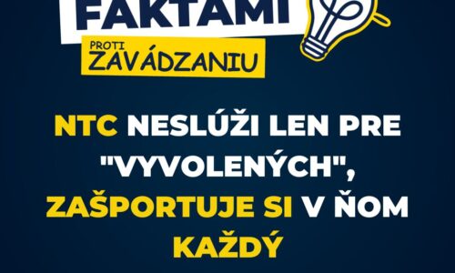 Košice:  NTC NESLÚŽI LEN PRE “VYVOLENÝCH”, ZAŠPORTUJE SI V ŇOM KAŽDÝ 

Národné tréningové centrum (NTC Košice) pre tenis a bedminton, ktoré je v prevádzke od polovi…