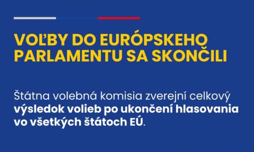 VŠETKY VOLEBNÉ MIESTNOSTI SÚ UŽ ZATVORENÉ

Voľby do Európskeho parlamentu sa na Slovensku skončili, v nedeľu 9. júna o 1:00 hodine v noci sa zatvorila aj p…