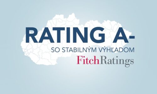 AGENTÚRA FITCH RATINGS PONECHALA SLOVENSKU NEZMENENÝ RATING

Medzinárodná ratingová agentúra Fitch Ratings dnes zverejnila svoje najnovšie hodnotenie. Slove…
