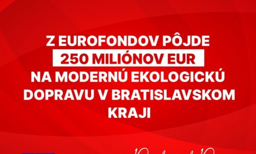 Richard Raši: Z eurofondov pomôžeme v spolupráci s @ministerstvo_dopravy_sr aj Bratislavskému kraju.