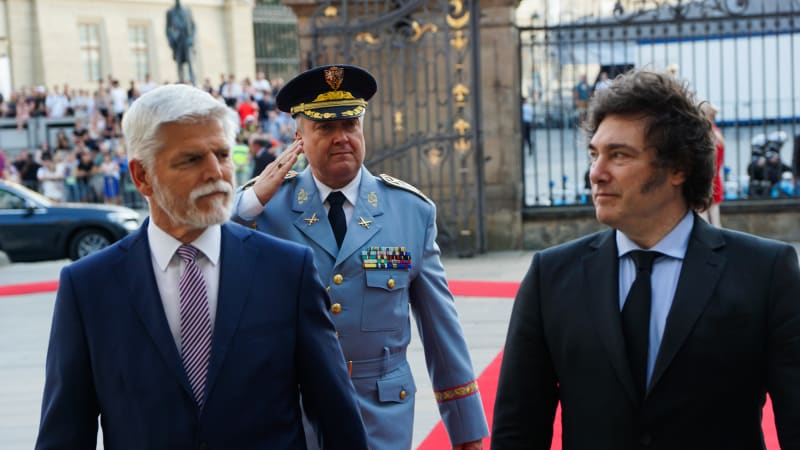 Prezident Milei: Zelenskyj má podporu Česka i Argentiny, stejně tak Izrael v boji proti teroru
