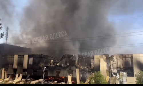 Ruské ozbrojené sily zaútočili na sklad s raketami západnej výroby v Odese
